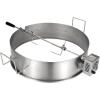 imageVEVOR Universal Grill Rotisserie Kit for Grills Electric BBQ Grill with 110V 9W Motor Stainless Steel Automatic Grilling Kit Heavy Duty 32quot39quot Hexagon Spit Rod 26 lbs Capacity Grill AttachmentRound
