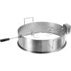 imageVEVOR Universal Grill Rotisserie Kit for Grills Electric BBQ Grill with 110V 9W Motor Stainless Steel Automatic Grilling Kit Heavy Duty 32quot39quot Hexagon Spit Rod 26 lbs Capacity Grill AttachmentRound