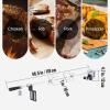 imageVEVOR Universal Grill Rotisserie Kit for Grills Electric BBQ Grill with 110V 9W Motor Stainless Steel Automatic Grilling Kit Heavy Duty 32quot39quot Hexagon Spit Rod 26 lbs Capacity Grill AttachmentStraight