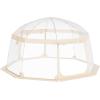 imageVEVOR Upgraded Pop up Bubble Dome for 810 People  Simple Assembly  12x12ft Clear Tent Shelter Weatherproof for Soccer Football Softball Events and ParadesTransparent 15ft Bubble Tent for 1215 Person