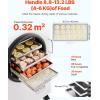 imageVEVOR Vacuum Freeze Dryer Machine 88132 LBSBatch Food Freeze Drying Machine with 4Layer Trays Vacuum Pump Adjustable Timer and Temperature Control for Fruits Vegetables Meat WhiteWhite