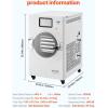 imageVEVOR Vacuum Freeze Dryer Machine 88132 LBSBatch Food Freeze Drying Machine with 4Layer Trays Vacuum Pump Adjustable Timer and Temperature Control for Fruits Vegetables Meat WhiteWhite