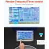 imageVEVOR Vacuum Freeze Dryer Machine 88132 LBSBatch Food Freeze Drying Machine with 4Layer Trays Vacuum Pump Adjustable Timer and Temperature Control for Fruits Vegetables Meat WhiteBlack