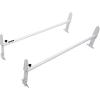 imageVEVOR Van Ladder Racks 472787 in Adjustable 500 lbs Capacity Alloy Steel Compatible with FullSize Vans 2 Pcs Whitefor MidLarge Size Vans
