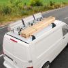 imageVEVOR Van Roof Ladder Racks  60quot HeavyDuty Steel Racks 500 lbs Capacity Universal Midsize ampamp Small Van Roofs 2 Bars