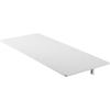 imageVEVOR Wall Mounted Folding Table 394 x 197 inches Wall Mount Table Floating Desk with Iron Bracket for Small Spaces Home Office Dining Laundry Room Kitchen Bar White1811D x 4331W