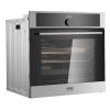 imageVEVOR Wall Oven 24 inch Electric Builtin Wall Oven with 9 Cooking Functions 268 CuFt Convection Wall Oven with Digital Timer Electric Single Wall Oven with Baking Rack and Tray for KitchenDigital Display