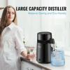 imageVEVOR Water Distiller 4L 105 Gallon Pure Water Purifier Filter for Home Countertop 750W Distilled Water Maker Stainless Steel Interior Distiller Water Making Machine to Make Clean Water BlackBlack