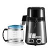 imageVEVOR Water Distiller 4L 11 Gallon Pure Water Purifier Filter for Home Table Countertop 1750W Distilled Maker with Glass Pot Stainless Steel Interior Drinking Machine to Make Clean Waters GreyGreyl