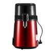 imageVEVOR Water Distiller 4L 11 Gallon Pure Water Purifier Filter for Home Table Countertop 1750W Distilled Maker with Glass Pot Stainless Steel Interior Drinking Machine to Make Clean Waters GreyWine Red