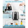 imageVEVOR Water Distiller 4L 11 Gallon Pure Water Purifier Filter for Home Table Countertop 1750W Distilled Maker with Glass Pot Stainless Steel Interior Drinking Machine to Make Clean Waters GreyGreyl