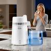 imageVEVOR Water Distiller 6L 16 Gallon Larger Pure Water Purifier Filter For Home Table Countertop 900W Glass Pot Distilled Maker Stainless Steel Interior Drinking Machine to Make Clean Waters SilverWhite 16Gal