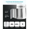 imageVEVOR Water Distiller 6L 16 Gallon Larger Pure Water Purifier Filter For Home Table Countertop 900W Glass Pot Distilled Maker Stainless Steel Interior Drinking Machine to Make Clean Waters SilverWhite 16Gal