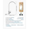 imageVEVOR Water Filter Faucet RO Drinking Faucet with LeadFree Brass Valve 304 Stainless Steel 08 GPM Flow Drinking Water Tap Fits Most Reverse Osmosis ampamp Water Filtration System Antique BronzeBrushed Nickel