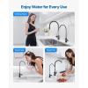 imageVEVOR Water Filter Faucet RO Drinking Faucet with LeadFree Brass Valve 304 Stainless Steel 08 GPM Flow Drinking Water Tap Fits Most Reverse Osmosis ampamp Water Filtration System Antique BronzeBlack