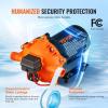 imageVEVOR Water Pressure Diaphragm Pump RV Water Pump Fresh Water Pump110V AC 33 GPM Pressure Adjustable Self Priming Sprayer Pump with Pressure Switch for RV Camper Marine Boat Lawn FCC Certified12V  55GPM  70PSIAdjustable