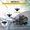 imageVEVOR Water Pressure Diaphragm Pump RV Water Pump Fresh Water Pump110V AC 33 GPM Pressure Adjustable Self Priming Sprayer Pump with Pressure Switch for RV Camper Marine Boat Lawn FCC Certified12V  7GPM  60PSI