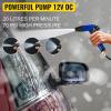 imageVEVOR Water Pressure Diaphragm Pump RV Water Pump Fresh Water Pump110V AC 33 GPM Pressure Adjustable Self Priming Sprayer Pump with Pressure Switch for RV Camper Marine Boat Lawn FCC Certified12V  55GPM  70PSI