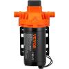 imageVEVOR Water Pressure Diaphragm Pump RV Water Pump Fresh Water Pump110V AC 33 GPM Pressure Adjustable Self Priming Sprayer Pump with Pressure Switch for RV Camper Marine Boat Lawn FCC Certified110V  33GPM  45PSI