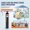 imageVEVOR Whole House Salt Free Descaler Water Filter for City Water 1100000 Gallon Whole House Water Descaler for All Kinds of Plumbing Pipes 1quot NPT ampamp 34quot NPT for 58 Person Family1100 000 Gallons