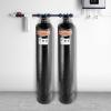 imageVEVOR Whole House Salt Free Descaler Water Filter for City Water 1100000 Gallon Whole House Water Descaler for All Kinds of Plumbing Pipes 1quot NPT ampamp 34quot NPT for 58 Person Family1100 000 Gallons
