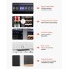 imageVEVOR Wine Cooler 28 Bottle Dual Zone Wine Fridge Mini Wine Cooler Refrigerator with Glass Door Adjustable Shelves Digital Temperature Control Builtin ampamp Freestanding Fridge for Home Office Bar64 Cans20 Bottles