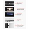 imageVEVOR Wine Cooler 28 Bottle Dual Zone Wine Fridge Mini Wine Cooler Refrigerator with Glass Door Adjustable Shelves Digital Temperature Control Builtin ampamp Freestanding Fridge for Home Office Bar32 Bottle