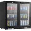 imageVEVOR Wine Cooler 28 Bottle Dual Zone Wine Fridge Mini Wine Cooler Refrigerator with Glass Door Adjustable Shelves Digital Temperature Control Builtin ampamp Freestanding Fridge for Home Office Bar246 Can