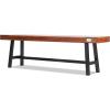 imageVEVOR Wood Outdoor Bench 2Person Garden Bench with Backrest and Armrests 800 lbs Load CapacityAllWeather Never Rot Patio Bench for Garden Park Yard Front PorchWood