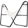 imageVEVOR Wooden Hammock Stand 475 lbs Capacity Universal 2 Person Hammock Frame Fits 913 ft Hammocks Larch Wood Arc Adjustable Stand for Hammock with Chain and Carabiner for Outdoor and IndoorUniversal Atype