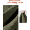 imageVEVOR Wool Camping Blanket Large Warm Stadium Blanket Flame Retardant Great for Outdoors Picnics Hiking Sports Events Travel Car ampamp Bushcraft Survival Kits 64quot x 88quot Striped Throw BlanketArmy Green