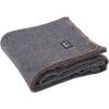 imageVEVOR Wool Camping Blanket Large Warm Stadium Blanket Flame Retardant Great for Outdoors Picnics Hiking Sports Events Travel Car ampamp Bushcraft Survival Kits 64quot x 88quot Striped Throw BlanketGrey