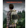 imageVEVOR Wool Camping Blanket Large Warm Stadium Blanket Flame Retardant Great for Outdoors Picnics Hiking Sports Events Travel Car ampamp Bushcraft Survival Kits 64quot x 88quot Striped Throw BlanketArmy Green