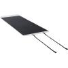 imageVEVOR Yard Drag Sled 110 x 40 in 1600lbs Heavy Duty Utility Sled PE Drag Glider with Ropes ampamp Pull Cable Dual Use Game Hauler for Firewood Ice Fishing Compatible with ATVs UTVs Tractors