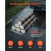 imageVEVOR Yard Drag Sled 90 x 46 in 1500lbs Heavy Duty Utility Sled HDPE Drag Glider with Ropes ampamp Pull Cables Hand ampamp Vehicle Use Game Hauler for Firewood Ice FishingCompatible with ATVs UTVs Tractors