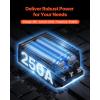 imageVEVOR36V and 350A DC Motor Controller Replacement for 19942019 EZGO Golf Carts IP65 Rated Protection Aluminum Alloy ampamp ABS Housing Compatible with 12064301 ModelsBlack