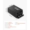 imageVEVOR36V and 350A DC Motor Controller Replacement for 19942019 EZGO Golf Carts IP65 Rated Protection Aluminum Alloy ampamp ABS Housing Compatible with 12064301 ModelsBlack