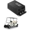 imageVEVOR36V and 350A DC Motor Controller Replacement for 19942019 EZGO Golf Carts IP65 Rated Protection Aluminum Alloy ampamp ABS Housing Compatible with 12064301 ModelsBlack