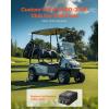 imageVEVOR36V and 350A DC Motor Controller Replacement for 19942019 EZGO Golf Carts IP65 Rated Protection Aluminum Alloy ampamp ABS Housing Compatible with 12064301 ModelsBlack