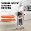 imageVevor Stainless Steel 900x600x800 mm Commercial Kitchen Prep ampamp Heavy Duty Metal Work Table with Adjustable Feet for Restaurant Home and Hotel  Industrial ampamp Scientific241234In