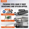 imageVevor Stainless Steel 900x600x800 mm Commercial Kitchen Prep ampamp Heavy Duty Metal Work Table with Adjustable Feet for Restaurant Home and Hotel  Industrial ampamp Scientific241234In