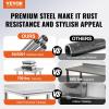 imageVevor Stainless Steel 900x600x800 mm Commercial Kitchen Prep ampamp Heavy Duty Metal Work Table with Adjustable Feet for Restaurant Home and Hotel  Industrial ampamp Scientific243632In
