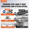 imageVevor Stainless Steel 900x600x800 mm Commercial Kitchen Prep ampamp Heavy Duty Metal Work Table with Adjustable Feet for Restaurant Home and Hotel  Industrial ampamp Scientific242432In