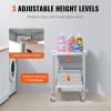 imageVevor Stainless Steel 900x600x800 mm Commercial Kitchen Prep ampamp Heavy Duty Metal Work Table with Adjustable Feet for Restaurant Home and Hotel  Industrial ampamp Scientific241234In