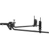 imageVEOVR Weight Distribution Hitch 1000 lbs Weight Distributing Hitches Kit with Sway Control for Trailer 2in Solid Steel Shank 2516 in Alloy Steel Ball Powder Coated Load Leveling Hitch Black1500LBS