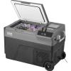 imageVEVOR 12 Volt Car Refrigerator with Ice Maker 35Liter37qt Electric Cooler Car Freezer 468 Adjustable Temperature Car Refrigerator with Casters for Camping Travel Outdoor Home37QT