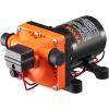imageVEVOR 12V Diaphragm Pump 3 GPM 1136 Lmin 4Chamber 12 Volt DC Water Pump with Automatic Pressure Switch 40100 PSI Adjustable 55 PSI 12 MNPT Port for RV Yacht Food Truck Camper Marine12V  30GPM  55PSIAdjustable