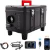 imageVEVOR 2KW Diesel Heater 12V24V All in One Diesel Air Heater with Bluetooth APP Control Remote Control and Display Screen CO Alarm Fast Heating Portable Diesel Heater for Vehicles and OutdoorsGrayBlack