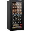 imageVEVOR 32Bottle Wine Cooler Dual Zone ampamp Dual Temperature Wine Fridge Freestanding Refrigerator with Digital Control Tempered Glass Door with UV Protection Red ampamp White Wine Storage for Home Bar32 Bottles