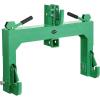 imageVEVOR 3Point Quick Hitch with 2 in Receiver 3000 Lbs Lift Capacity 3Pt Hitch with 5 Level Adjustable Bolt Adaptation to Category 1 ampamp 2 Tractor Heavy Duty 3 Point Attachments OrangeGreen